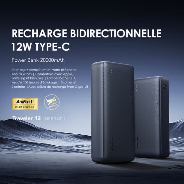 Power Bank Oraimo Original 20000 mAh – vignette 4