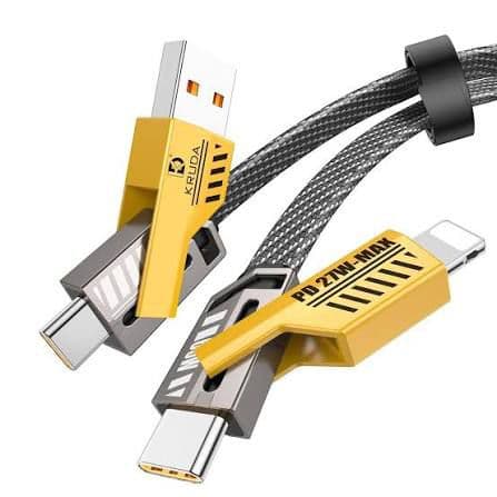 YISH Câble Multi USB 4 en 1 Universel