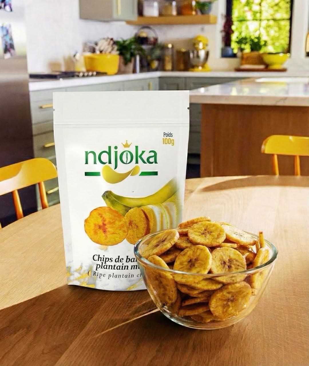 Chips Ndjoka 100g de banane plantain mûre – vignette 2