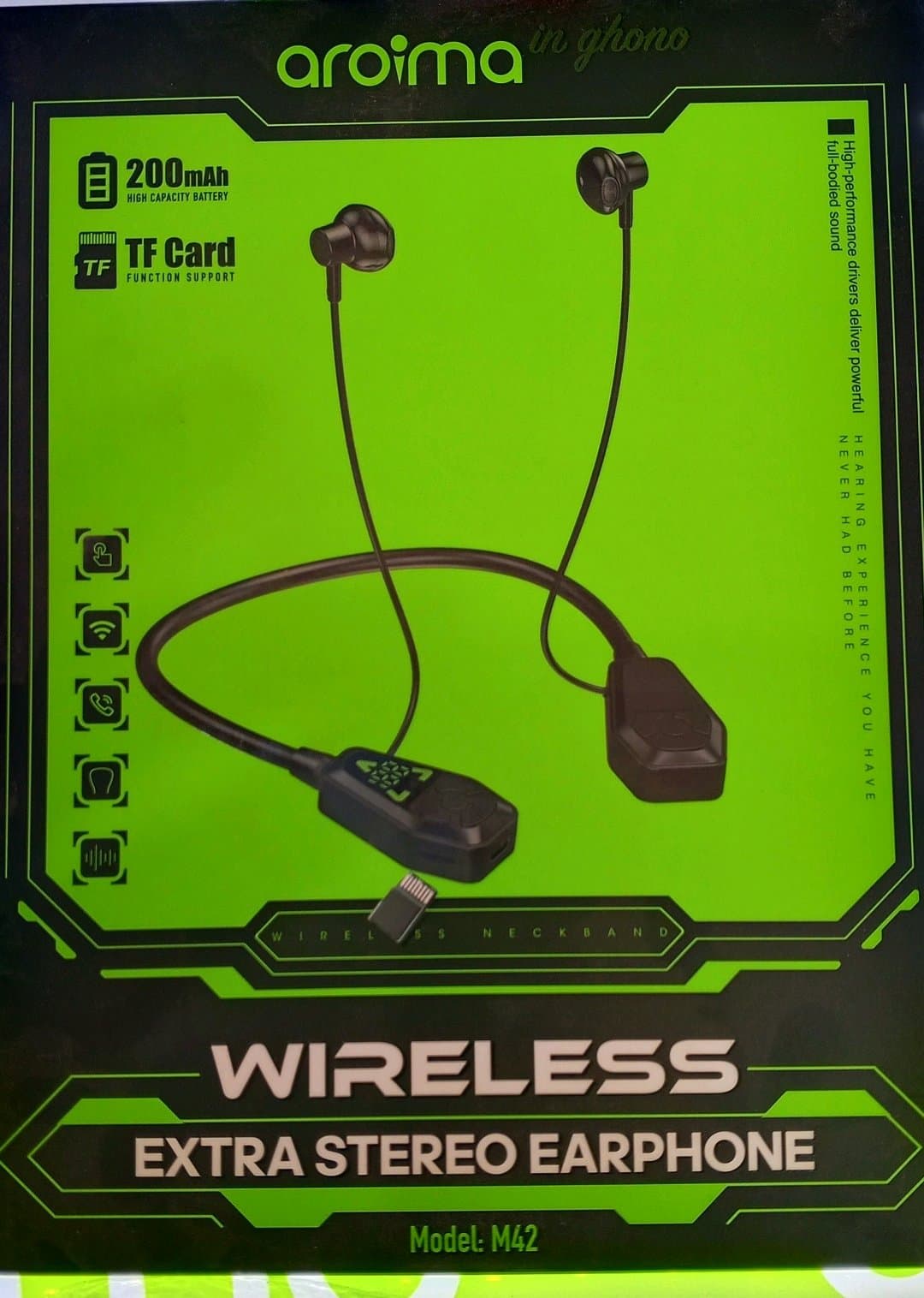 ORAIMO Wireless Extra stéréo earphone
