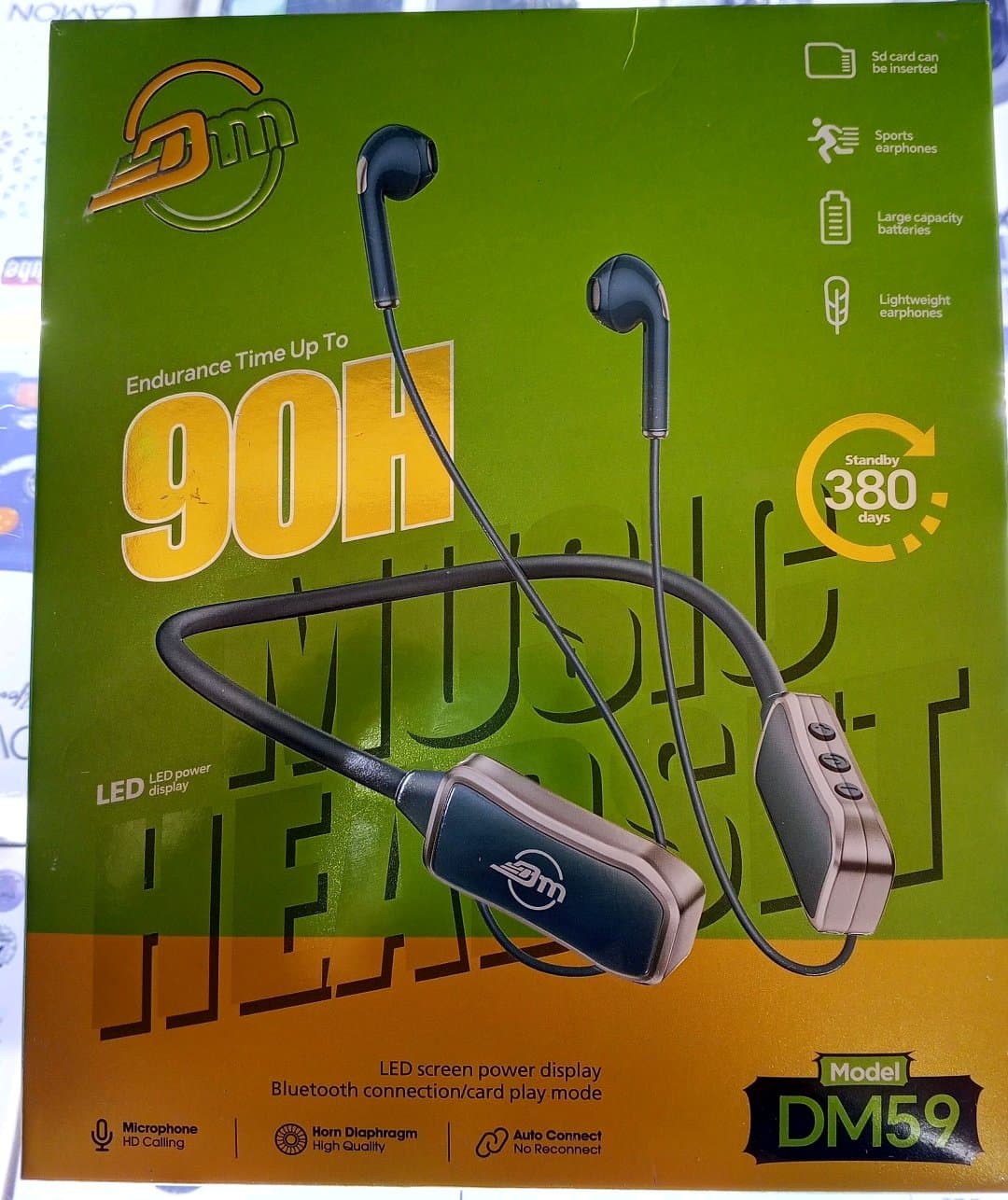 Écouteur Wireless Sport Headset DM59