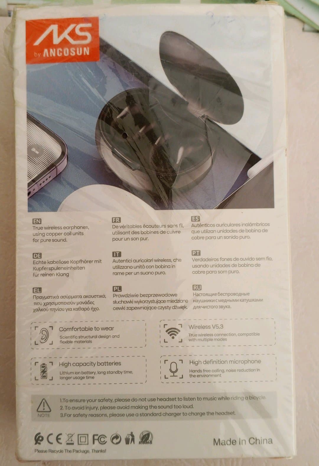 Écouteur sans fil HT-10 OPEN EAR BUDS – vignette 2