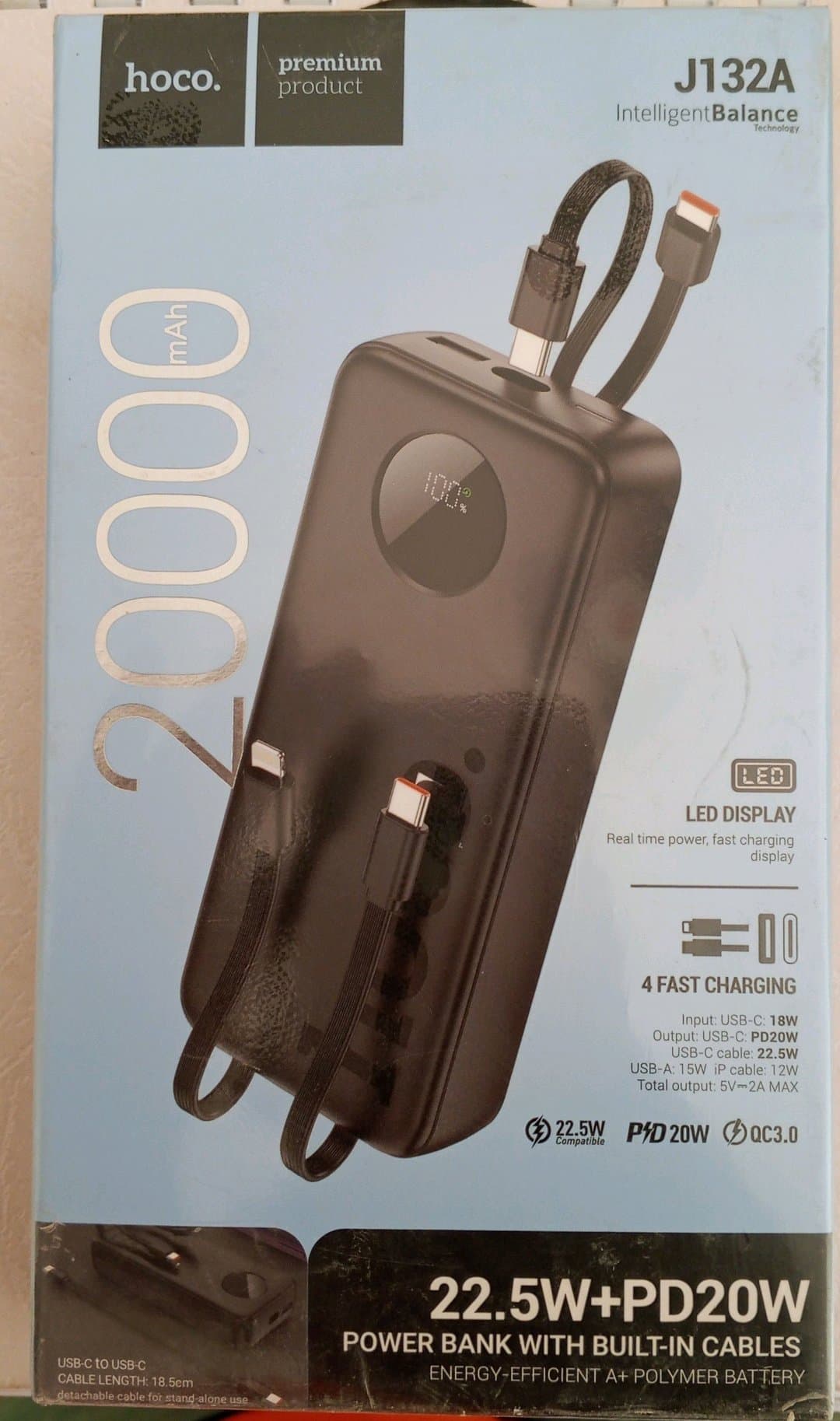 Power Bank HOCO J132A