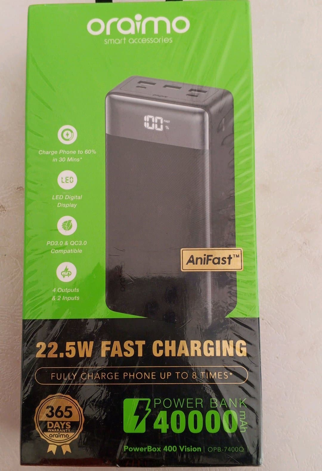 Power Bank ORAIMO OPB-7400Q