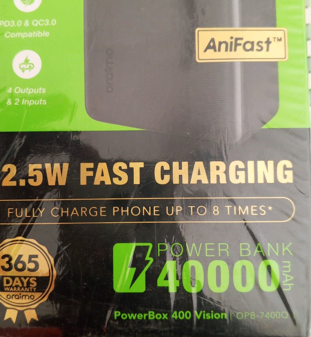 Power Bank ORAIMO OPB-7400Q – vignette 3