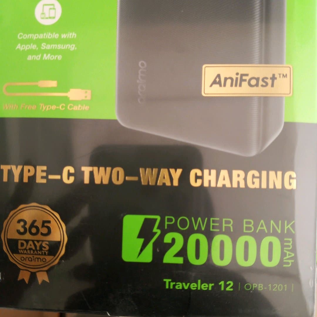 Power Bank ORAIMO OPB-1201 – vignette 3