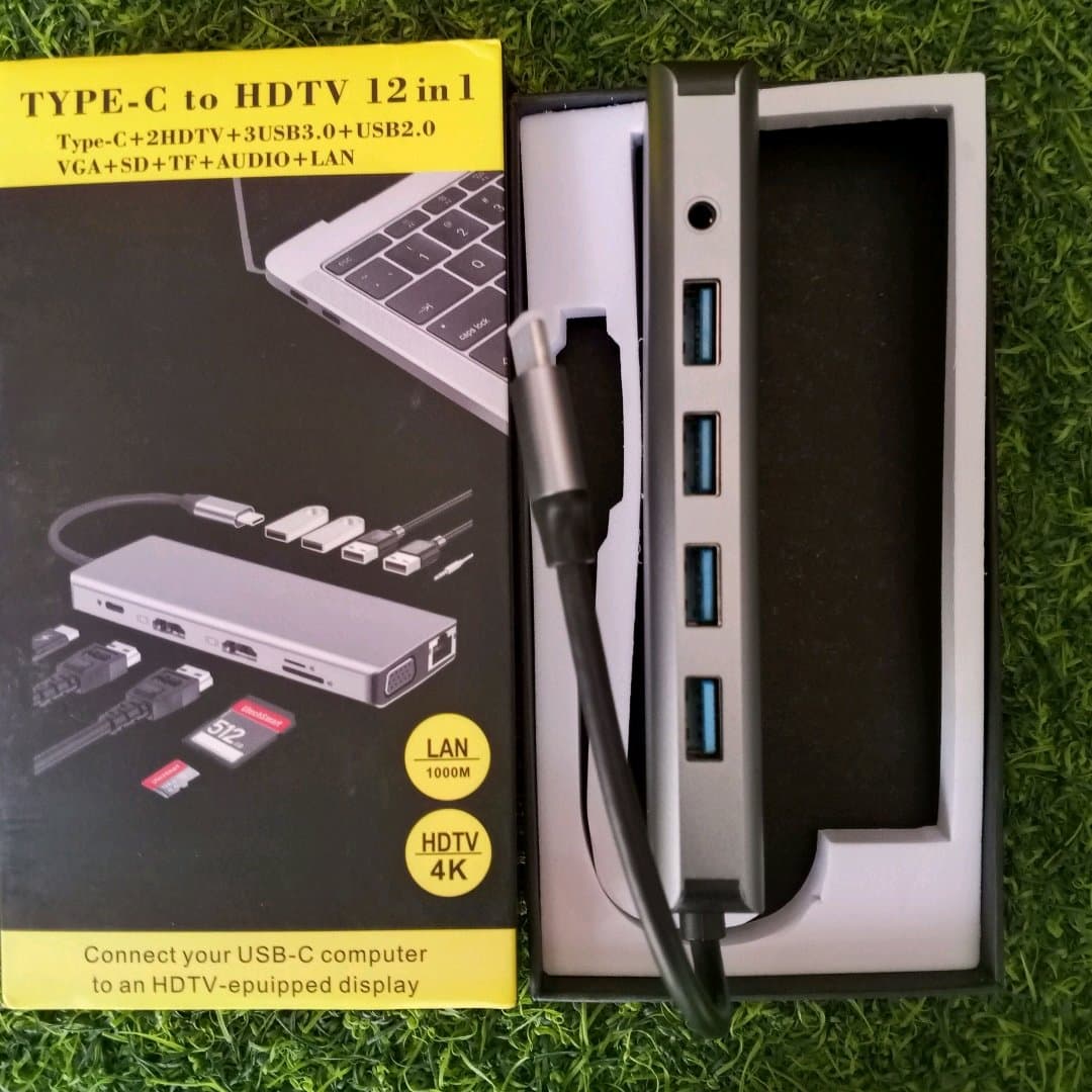 Multi prise fonction Type C 12 en 1